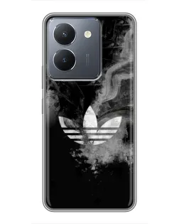 Чохол для Vivo Y36 з картинкою «Абстрактний дим Adidas»