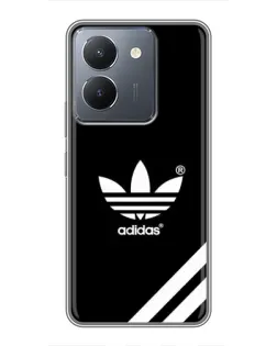Чехол для Vivo Y36 с картинкой «Adidas с диагональными полосами»