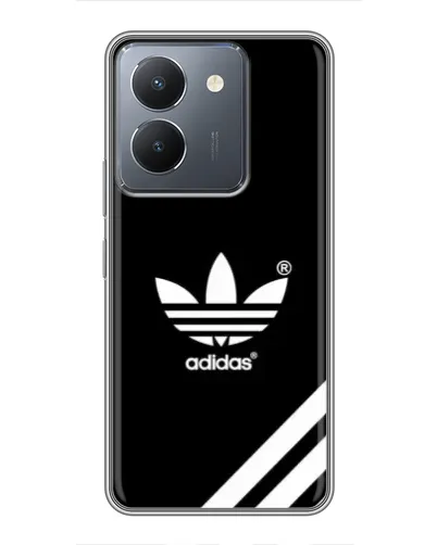 Чехол для Vivo Y36 с картинкой «Adidas с диагональными полосами»