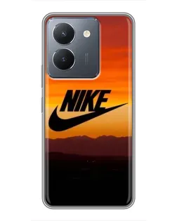 Чехол для Vivo Y36 с картинкой «Nike — вечерний горизонт» Чехол для Vivo Y36 с картинкой «Nike — вечерний горизонт»