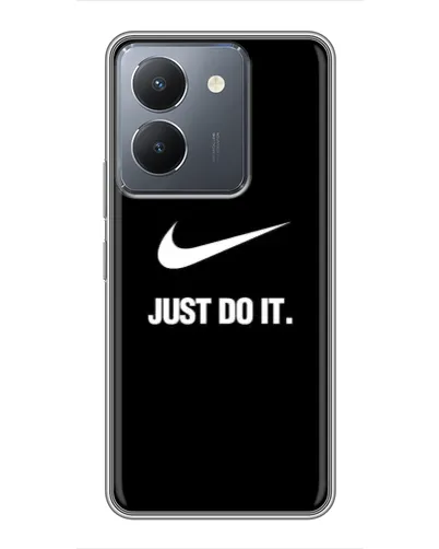 Чехол для Vivo Y36 с картинкой «Классический принт Nike» Чехол для Vivo Y36 с картинкой «Классический принт Nike»