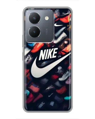 Чехол для Vivo Y36 с картинкой «Коллекция кроссовок Nike» Чехол для Vivo Y36 с картинкой «Коллекция кроссовок Nike»