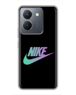Чехол для Vivo Y36 с картинкой «Nike — городская ночь» Чехол для Vivo Y36 с картинкой «Nike — городская ночь»