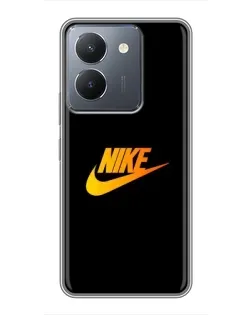 Чехол для Vivo Y36 с картинкой «Золотой логотип Nike» Чехол для Vivo Y36 с картинкой «Золотой логотип Nike»