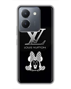 Чехол для Vivo Y36 с картинкой «LV и Минни Маус»