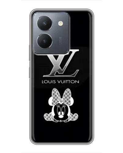 Чехол для Vivo Y36 с картинкой «LV и Минни Маус»