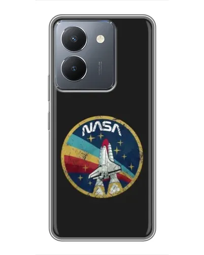 Чехол для Vivo Y36 с картинкой «NASA — эмблема миссии»
