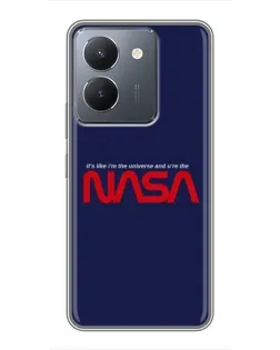 Чехол для Vivo Y36 с картинкой «NASA — глубокий космос» Чехол для Vivo Y36 с картинкой «NASA — глубокий космос»