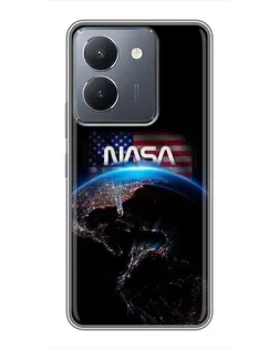 Чехол для Vivo Y36 с картинкой «Земля из космоса NASA» Чехол для Vivo Y36 с картинкой «Земля из космоса NASA»