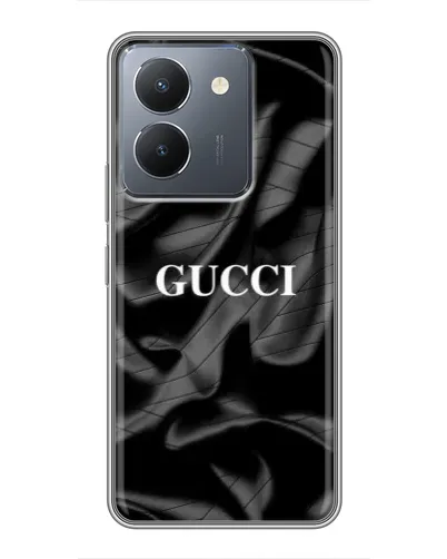 Чехол для Vivo Y36 с картинкой «Gucci — шелковые волны»