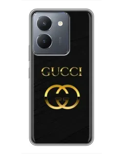 Чохол для Vivo Y36 з картинкою «Золотий логотип Gucci» Чохол для Vivo Y36 з картинкою «Золотий логотип Gucci»