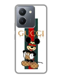 Чохол для Vivo Y36 з картинкою «Міккі Маус Gucci — смуги» Чохол для Vivo Y36 з картинкою «Міккі Маус Gucci — смуги»