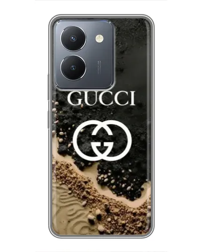 Чехол для Vivo Y36 с картинкой «Gucci — песчаные дюны»