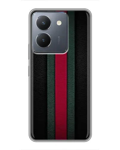Чехол для Vivo Y36 с картинкой «Gucci — неоновая линия»