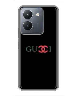 Чохол для Vivo Y36 з картинкою «Gucci — червоний градієнт» Чохол для Vivo Y36 з картинкою «Gucci — червоний градієнт»