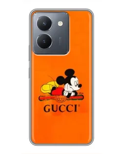 Чохол для Vivo Y36 з картинкою «Міккі Маус Gucci — помаранч» Чохол для Vivo Y36 з картинкою «Міккі Маус Gucci — помаранч»