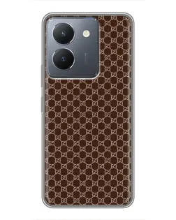 Чохол для Vivo Y36 з картинкою «Gucci — шоколадна сітка» Чохол для Vivo Y36 з картинкою «Gucci — шоколадна сітка»