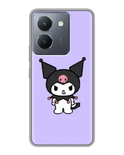 Чохол для Vivo Y36 з картинкою «Kuromi — ніжний фіолетовий»