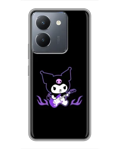 Чехол для Vivo Y36 с картинкой «Электрическая Kuromi»