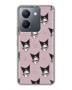 Чохол для Vivo Y36 з картинкою «Kuromi — нічний сон»