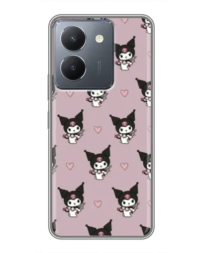 Чехол для Vivo Y36 с картинкой «Kuromi — ночной сон»