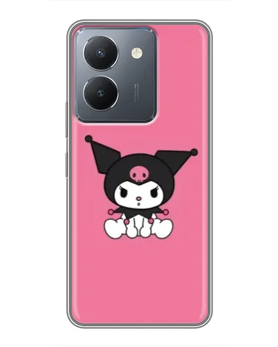 Чехол для Vivo Y36 с картинкой «Хмурая Kuromi»