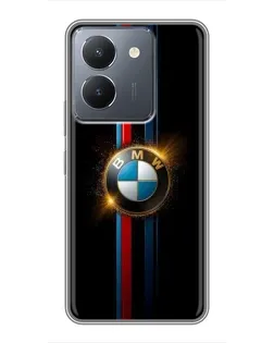 Чохол для Vivo Y36 з картинкою «BMW M-Power неон»