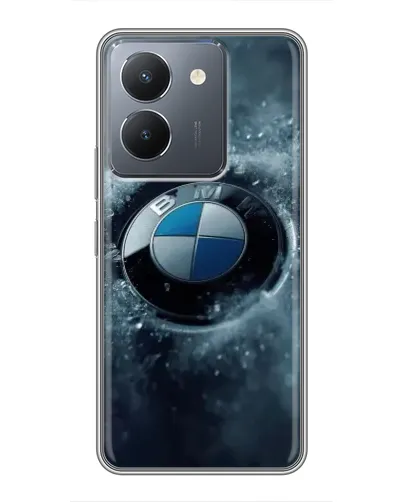 Чехол для Vivo Y36 с картинкой «Логотип BMW — лед» Чехол для Vivo Y36 с картинкой «Логотип BMW — лед»