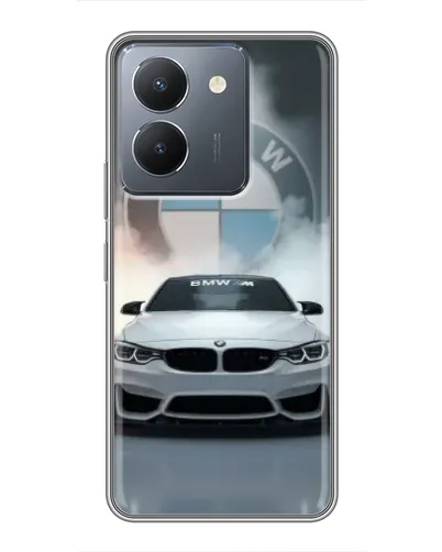 Чехол для Vivo Y36 с картинкой «BMW в белом дыму» Чехол для Vivo Y36 с картинкой «BMW в белом дыму»