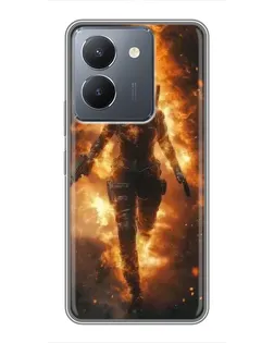 Чохол для Vivo Y36 з картинкою «BMW — швидкість у дощі» Чохол для Vivo Y36 з картинкою «BMW — швидкість у дощі»