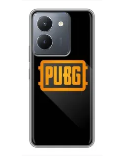 Чехол для Vivo Y36 с картинкой «PUBG — рамка лого» Чехол для Vivo Y36 с картинкой «PUBG — рамка лого»