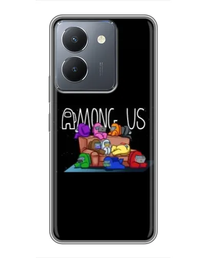Чехол для Vivo Y36 с картинкой «Логотип Among Us» Чехол для Vivo Y36 с картинкой «Логотип Among Us»