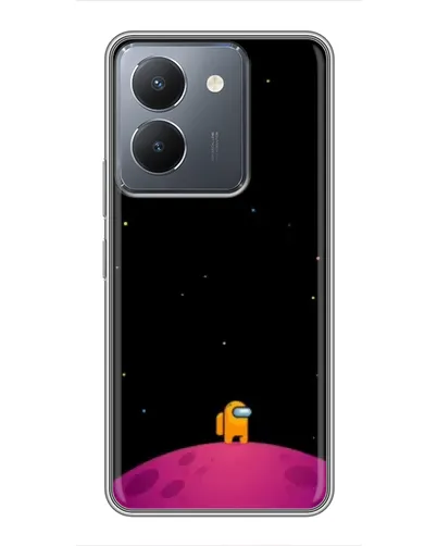 Чехол для Vivo Y36 с картинкой «Одинокий герой на планете» Чехол для Vivo Y36 с картинкой «Одинокий герой на планете»