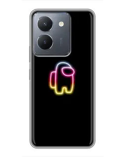 Чехол для Vivo Y36 с картинкой «Among Us градиент» Чехол для Vivo Y36 с картинкой «Among Us градиент»