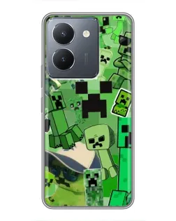 Чохол для Vivo Y36 з картинкою «Кріпери Minecraft» Чохол для Vivo Y36 з картинкою «Кріпери Minecraft»