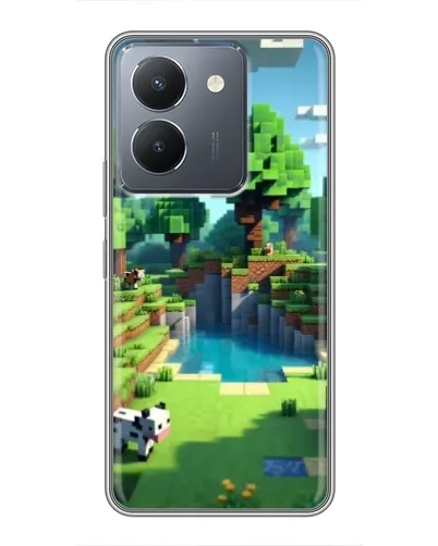Чехол для Vivo Y36 с картинкой «Minecraft летний день» Чехол для Vivo Y36 с картинкой «Minecraft летний день»