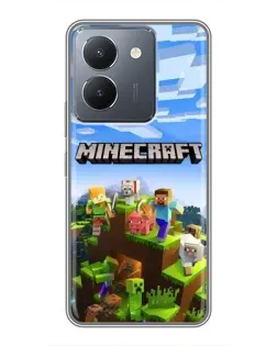 Чохол для Vivo Y36 з картинкою «Minecraft класичний світ» Чохол для Vivo Y36 з картинкою «Minecraft класичний світ»