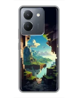 Чохол для Vivo Y36 з картинкою «Вид з печери» Чохол для Vivo Y36 з картинкою «Вид з печери»