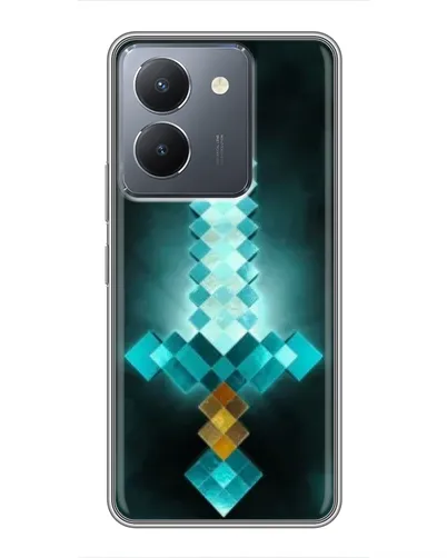 Чехол для Vivo Y36 с картинкой «Алмазный меч неон» Чехол для Vivo Y36 с картинкой «Алмазный меч неон»