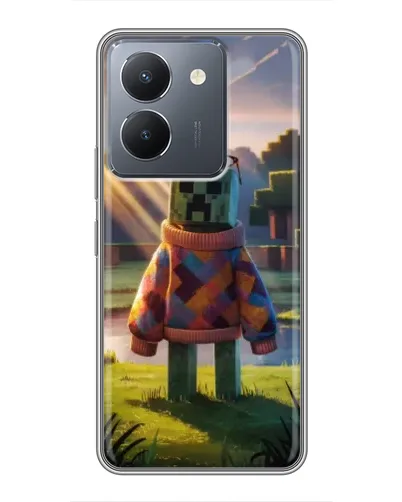 Чехол для Vivo Y36 с картинкой «Крипер в свитере» Чехол для Vivo Y36 с картинкой «Крипер в свитере»