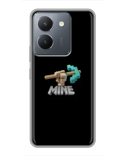 Чехол для Vivo Y36 с картинкой «Алмазная кирка» Чехол для Vivo Y36 с картинкой «Алмазная кирка»