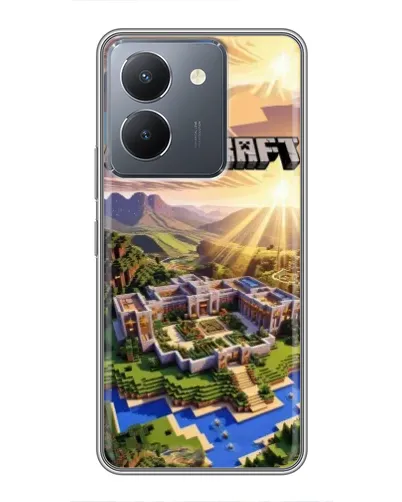 Чехол для Vivo Y36 с картинкой «Minecraft панорама» Чехол для Vivo Y36 с картинкой «Minecraft панорама»