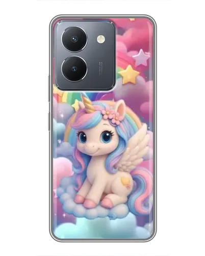 Чехол для Vivo Y36 с картинкой «Маленький единорог»