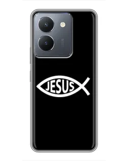 Чехол для Vivo Y36 с картинкой «Классический Jesus»