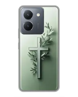 Чехол для Vivo Y36 с картинкой «Оливковая ветвь»