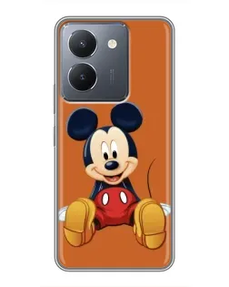 Чехол для Vivo Y36 с картинкой «Микки отдыхает»