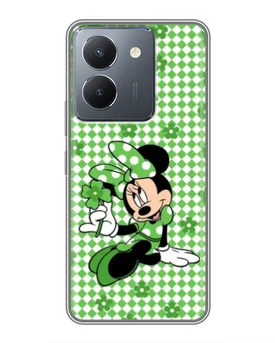Чехол для Vivo Y36 с картинкой «Mickey в клетку»