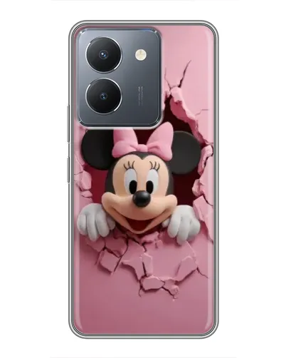 Чехол для Vivo Y36 с картинкой «Минни сквозь стену»