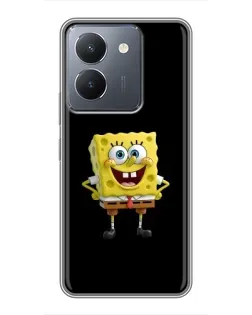 Чехол для Vivo Y36 с картинкой «Классический Губка Боб»