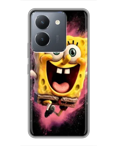 Чехол для Vivo Y36 с картинкой «Взрывной Спанч Боб»